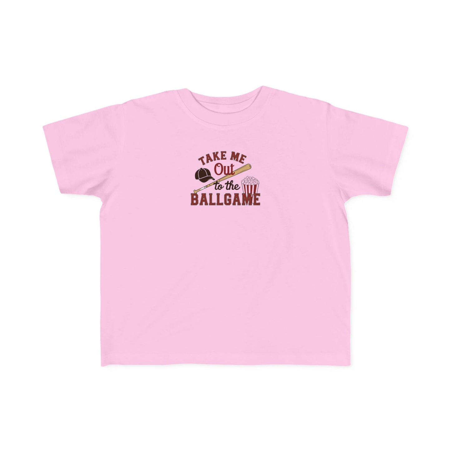Toddler Sporty Tee - "Take Me Out to the Ballgame"