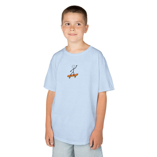 Cool Skateboarder Kids  Cotton™ Tee - Fun for Young Trendsetters