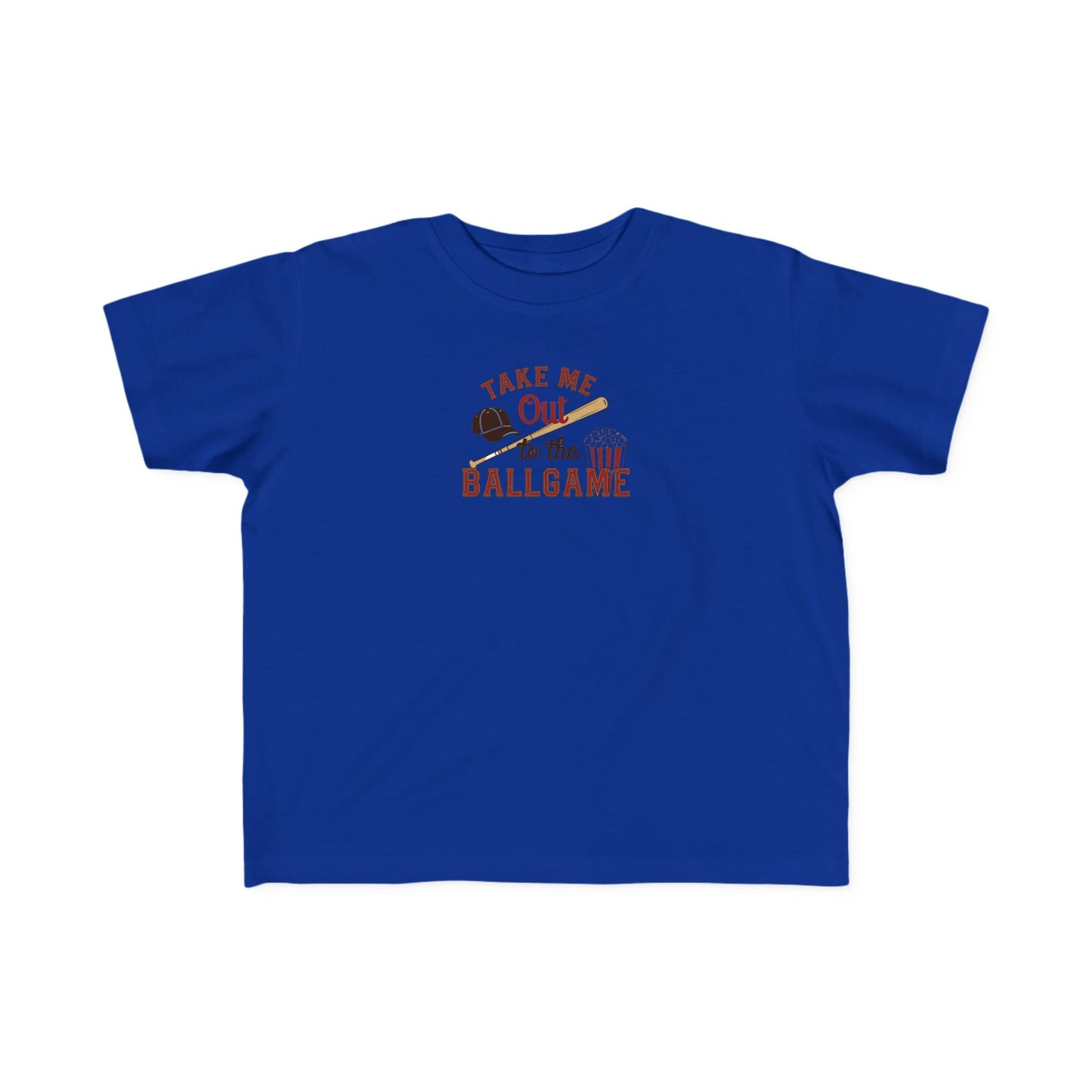 Toddler Sporty Tee - "Take Me Out to the Ballgame"