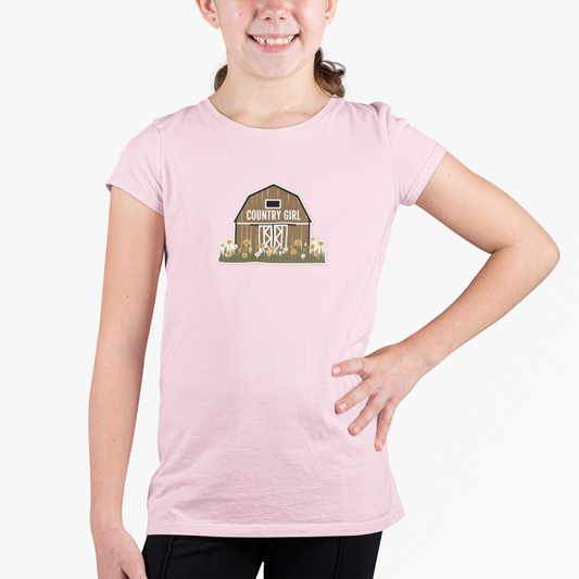 Cute Country Girl Kids Tee - Perfect for Young Fashionistas
