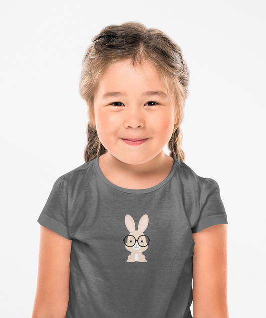 Cute Bunny Kids Tee - Stylish Cotton T-Shirt for Kids