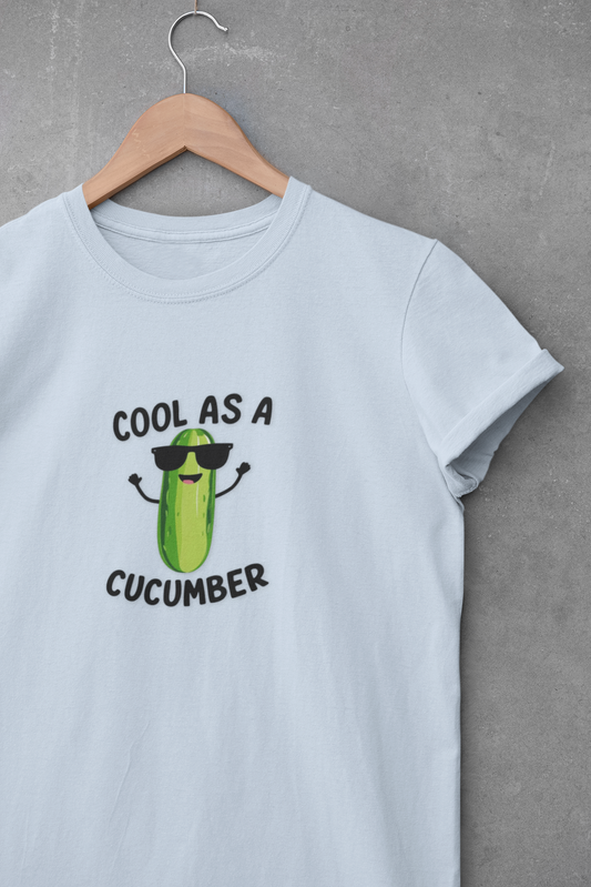 Cool as a Cucumber Kids Tee - Fun & Comfy Cotton T-Shirt for Playtime!