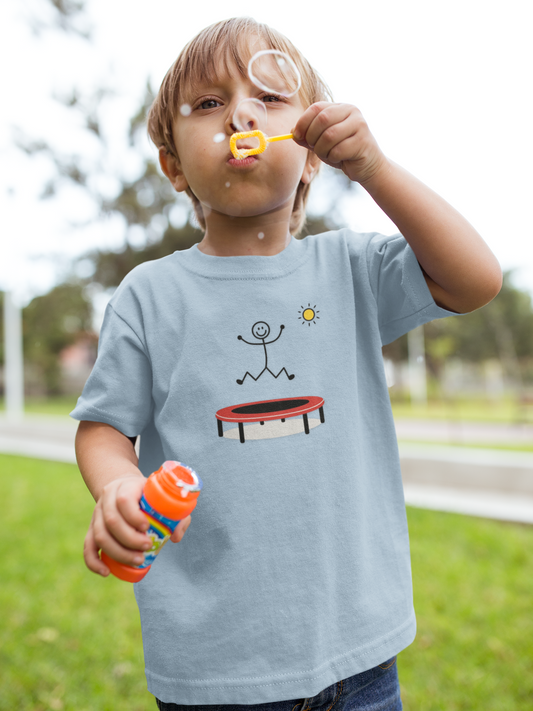 Fun Trampoline Toddler Tee - Playful Summer Vibes for Kids