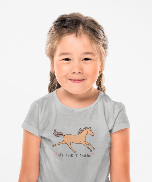 Horse Spirit Animal Toddler Tee